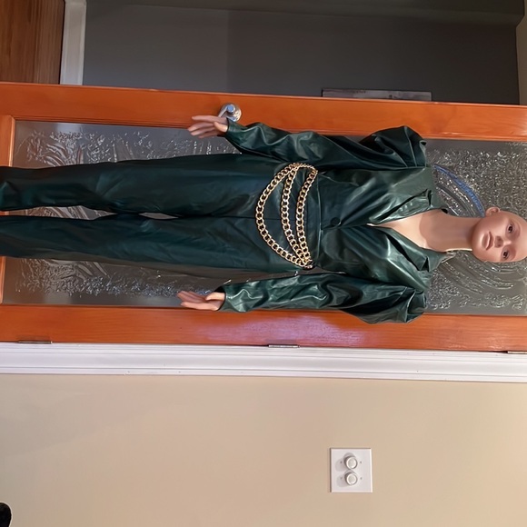 New with tags pleather romper - Picture 10 of 12